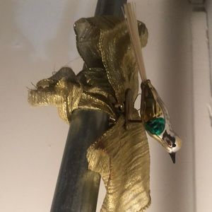 Antique German bird ornament